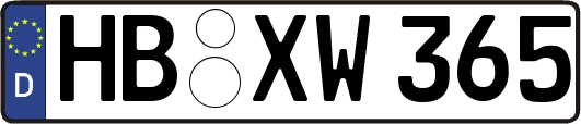 HB-XW365