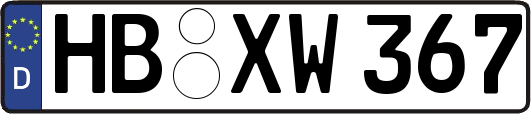 HB-XW367