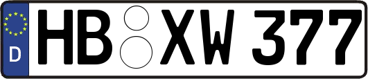 HB-XW377