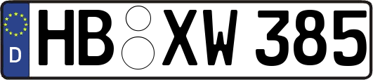 HB-XW385