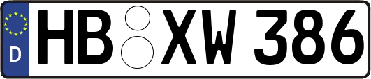 HB-XW386