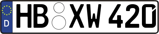 HB-XW420