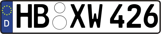 HB-XW426