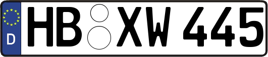 HB-XW445