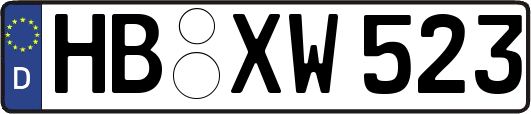 HB-XW523