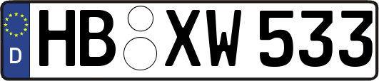 HB-XW533