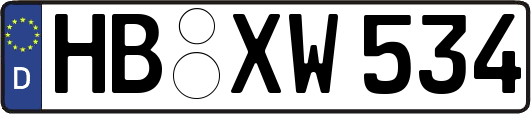 HB-XW534