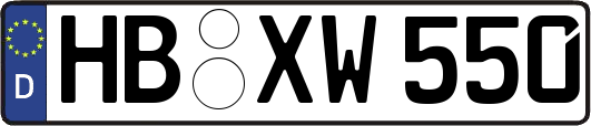 HB-XW550