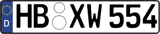 HB-XW554