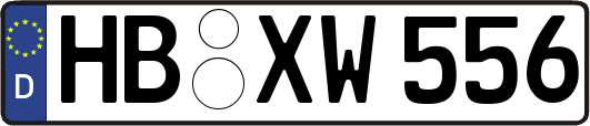 HB-XW556