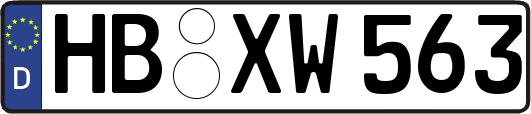 HB-XW563
