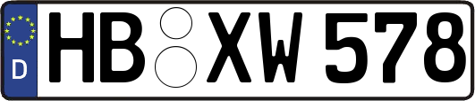 HB-XW578