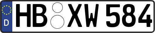 HB-XW584