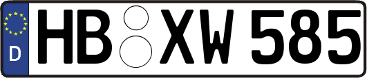 HB-XW585