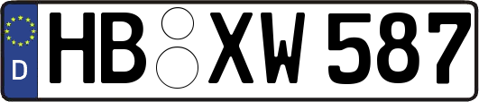 HB-XW587