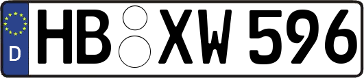 HB-XW596