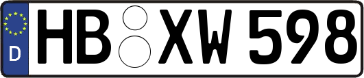 HB-XW598