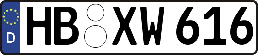 HB-XW616