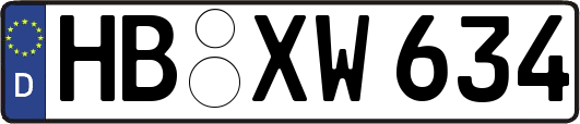 HB-XW634
