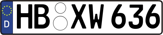 HB-XW636