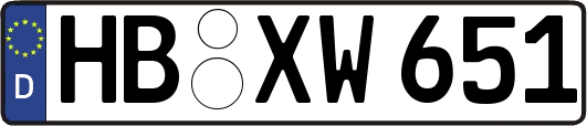 HB-XW651