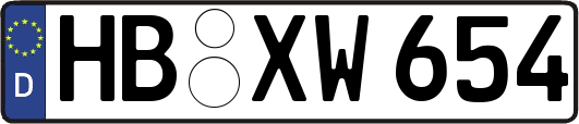 HB-XW654