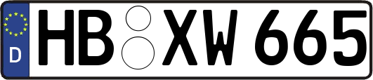 HB-XW665