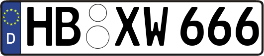 HB-XW666