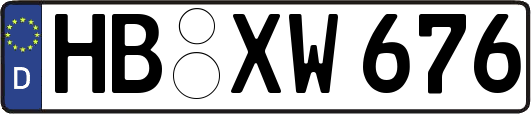 HB-XW676
