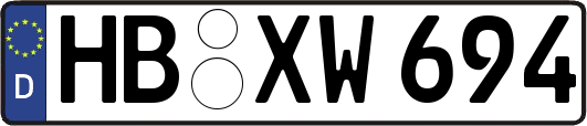 HB-XW694