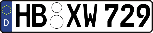 HB-XW729