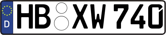 HB-XW740