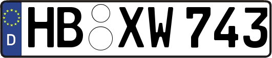 HB-XW743