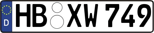 HB-XW749