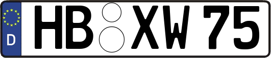 HB-XW75