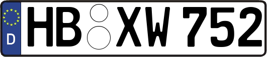 HB-XW752