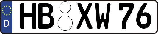 HB-XW76