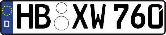 HB-XW760