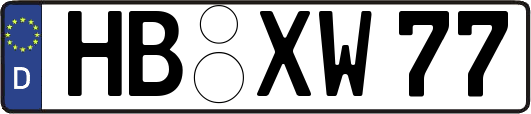 HB-XW77