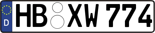HB-XW774