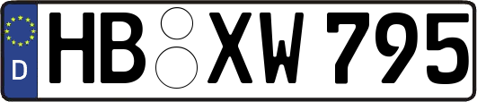 HB-XW795