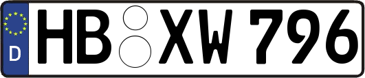 HB-XW796