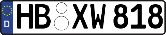 HB-XW818