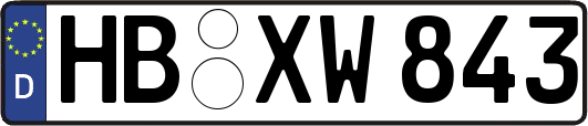 HB-XW843