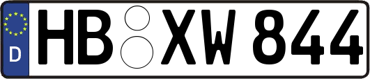 HB-XW844