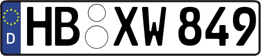 HB-XW849