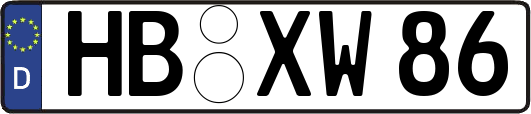 HB-XW86