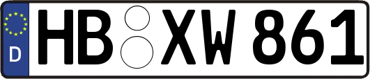 HB-XW861