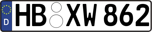 HB-XW862