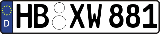 HB-XW881
